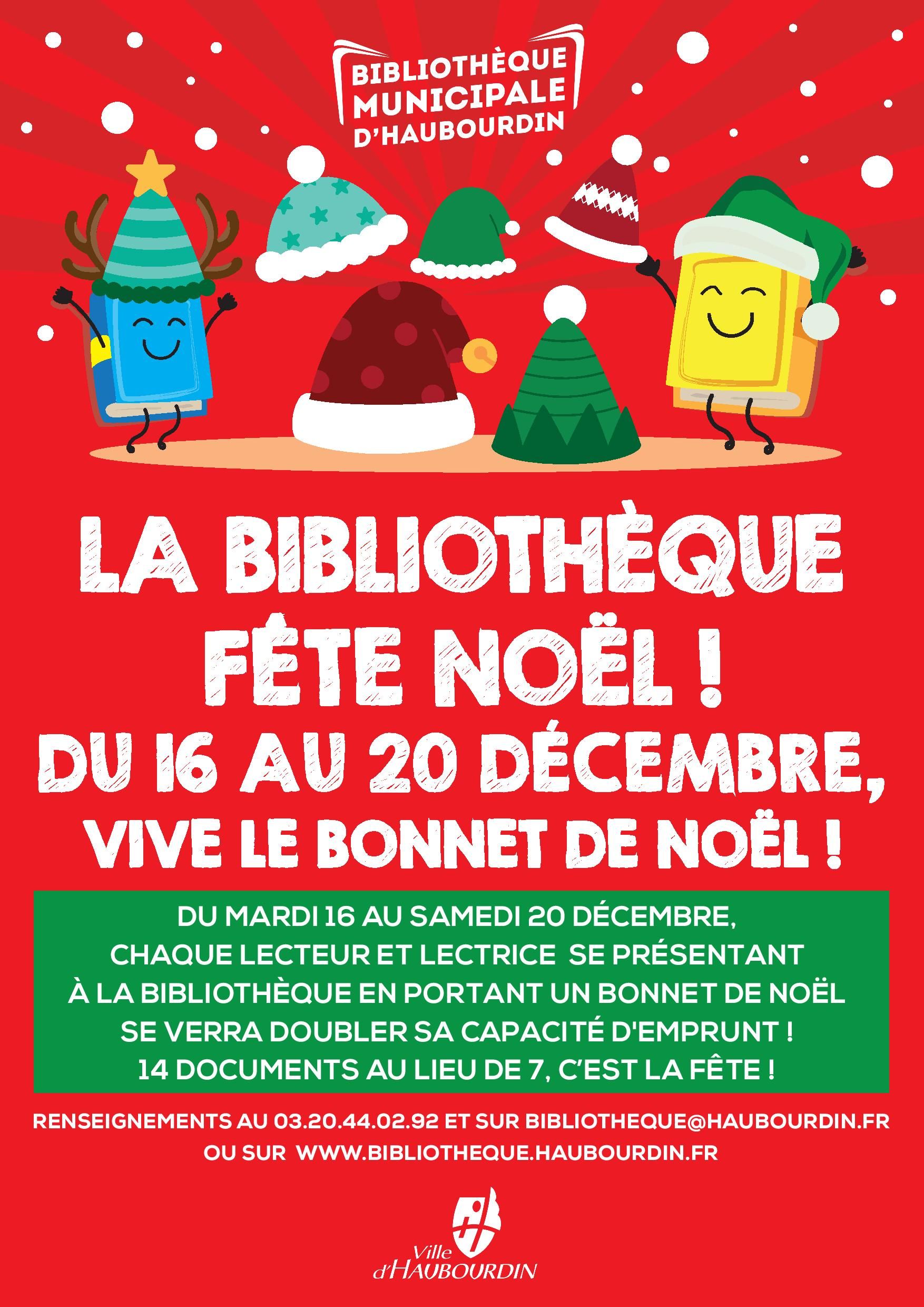 AFFICHE BONNET DE NOEL BIB 25 JPG